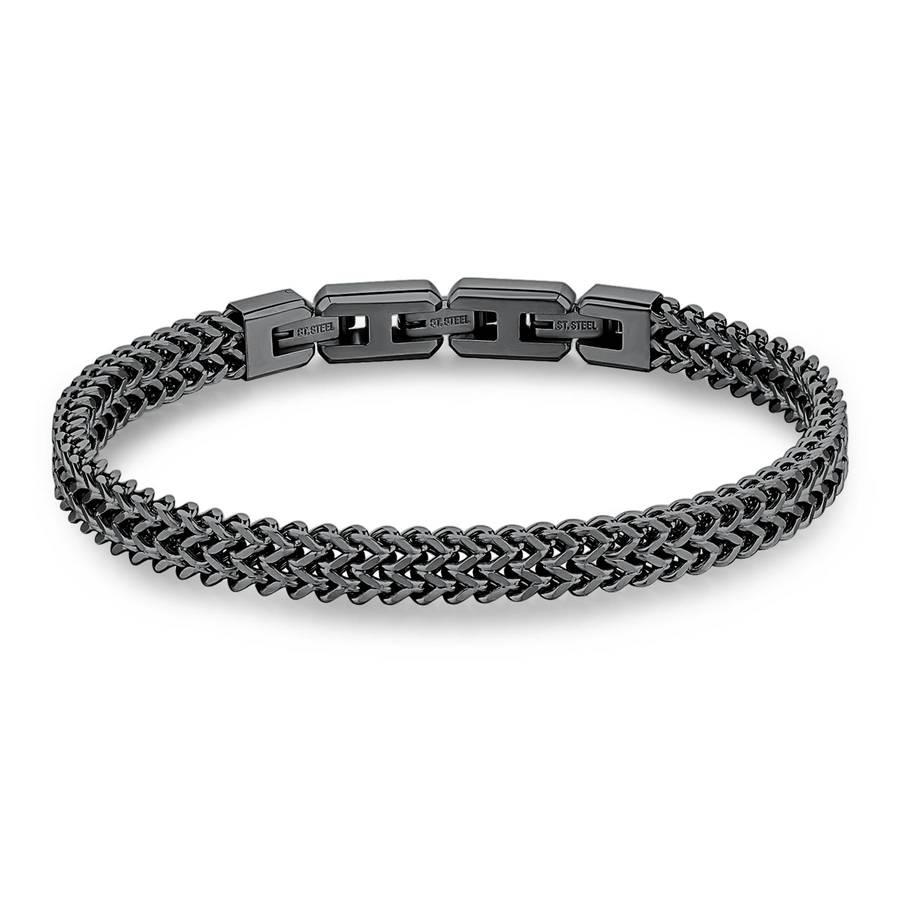 Brosway - Bracciale INK in acciaio e pvd gun Ref. BIK101 - BROSWAY