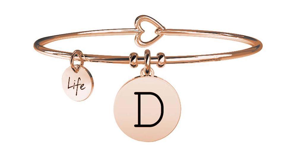 Gioielli Kidult - Bracciale in acciaio 316L e Pvd Ros&egrave; Ref. 731014D - KIDULT