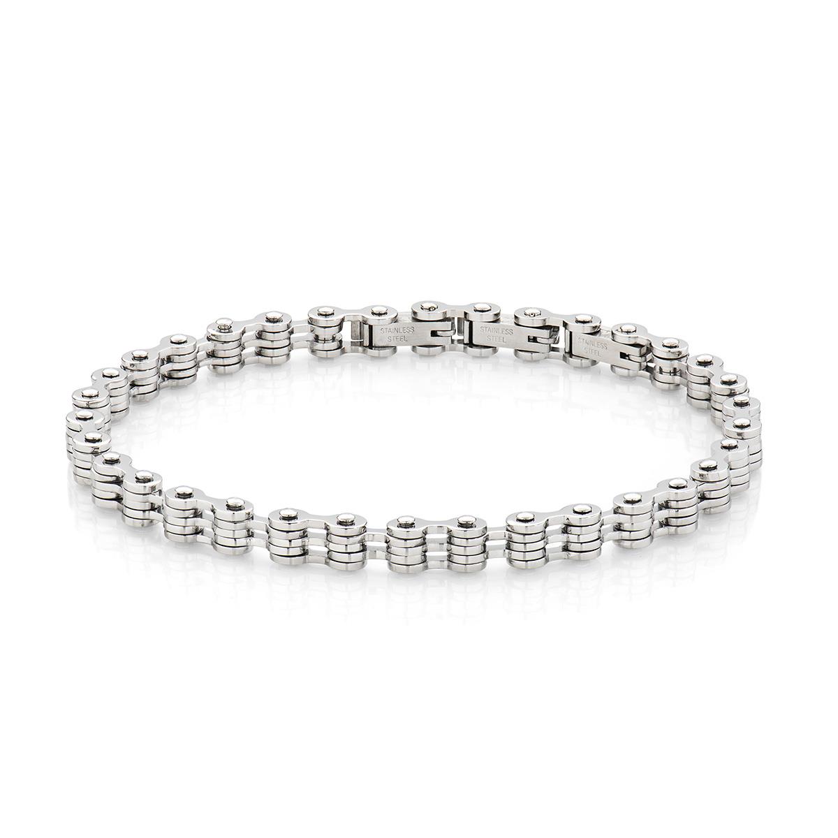 Bracciale Catena in Acciaio - Amen Collection Ref. ACBR104 - AMEN