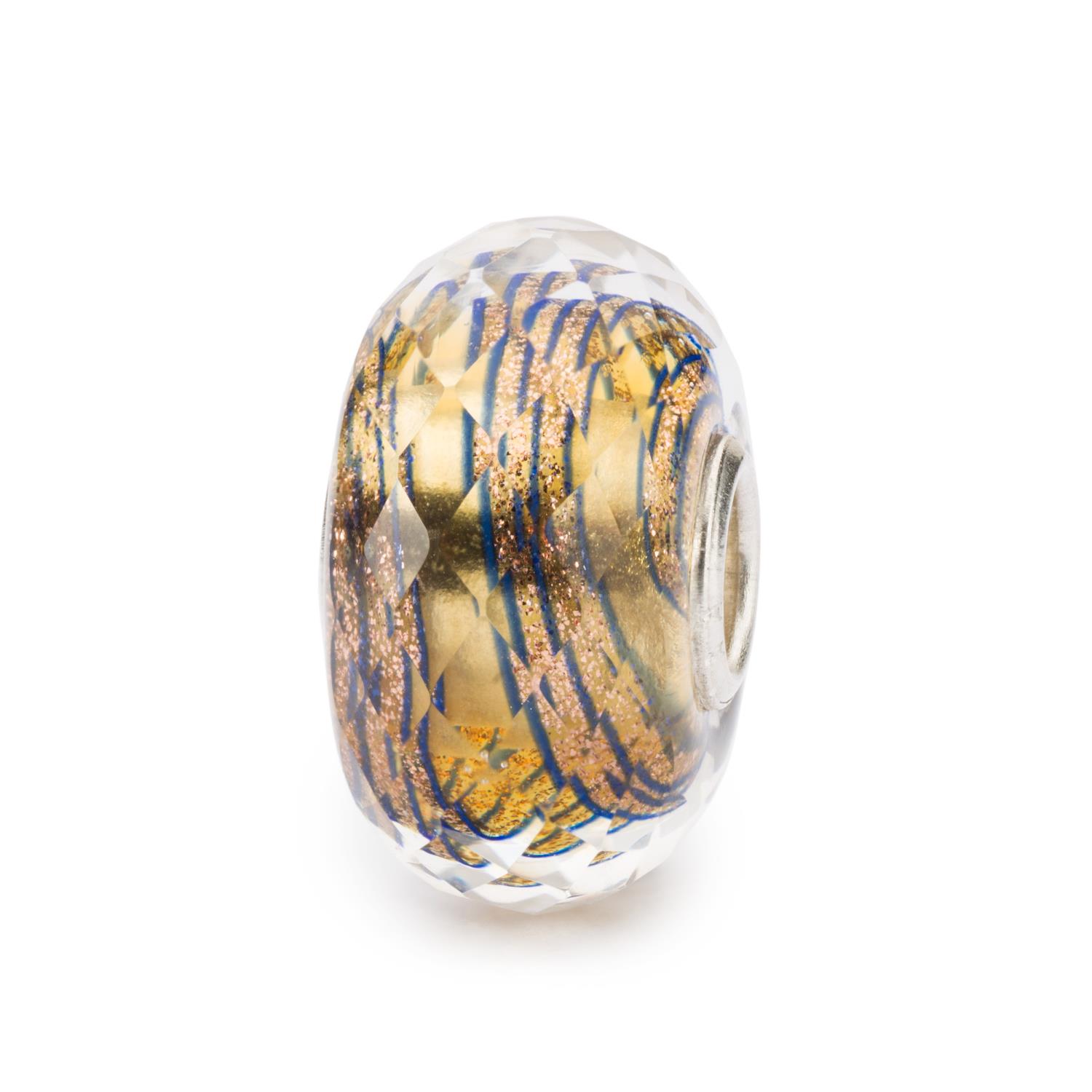 Trollbeads in Vetro -  Desiderio Blu Ref. TGLBE-30073 - TROLLBEADS