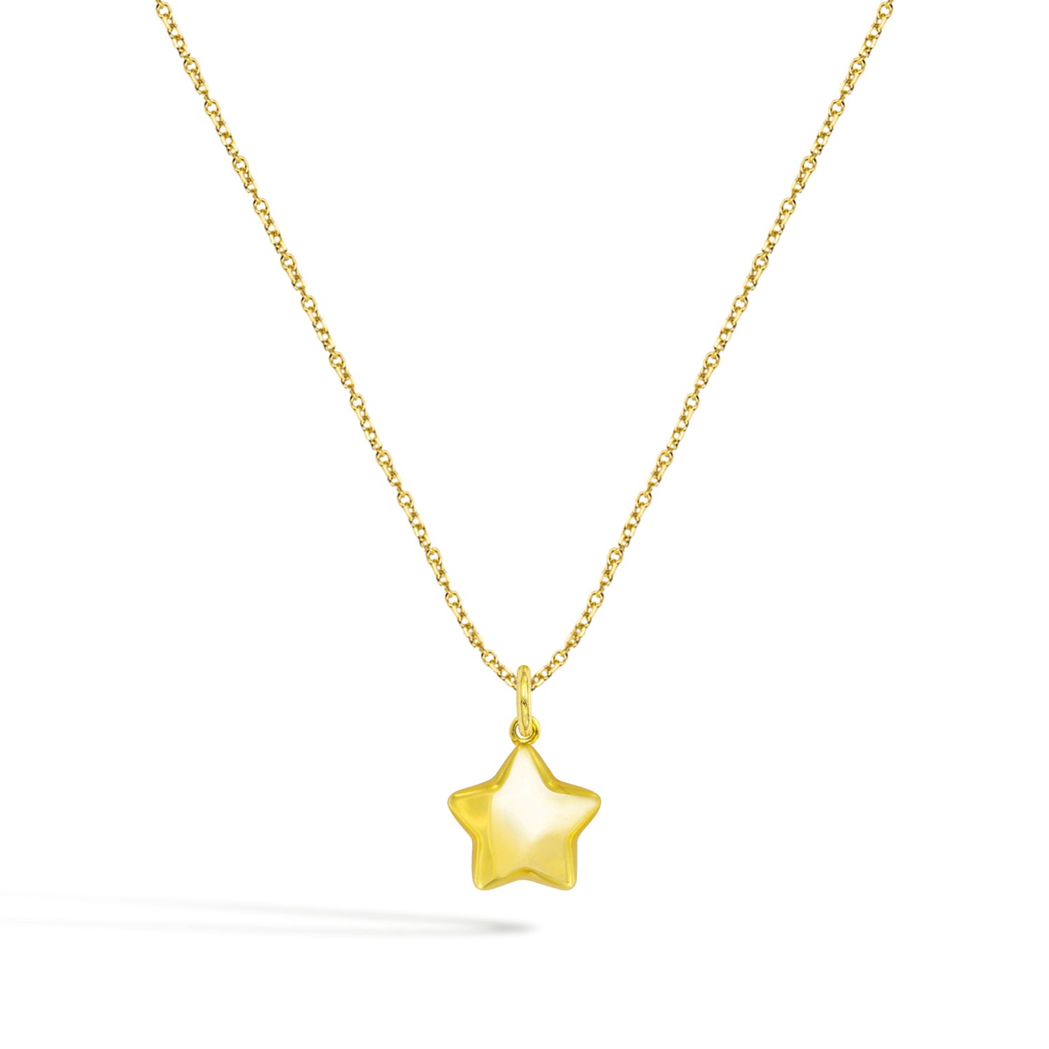 Collana Stella in Oro 9 Kt  Ref. C0371G9 - FACCO