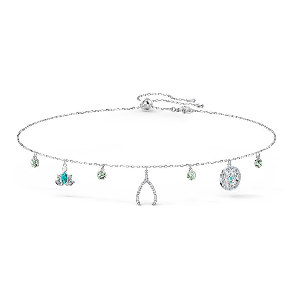 Collana Swarovski - symbolic charm, multicolore chiaro, placcato rodio Ref. 5521449 - SWAROVSKI