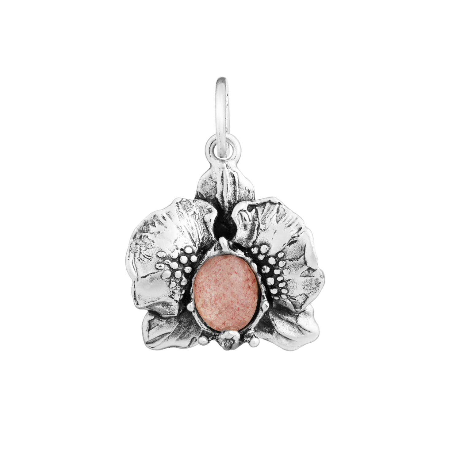 Giovanni Raspini - Charm Orchidea cabochon Ref. 12710 - GIOVANNI RASPINI