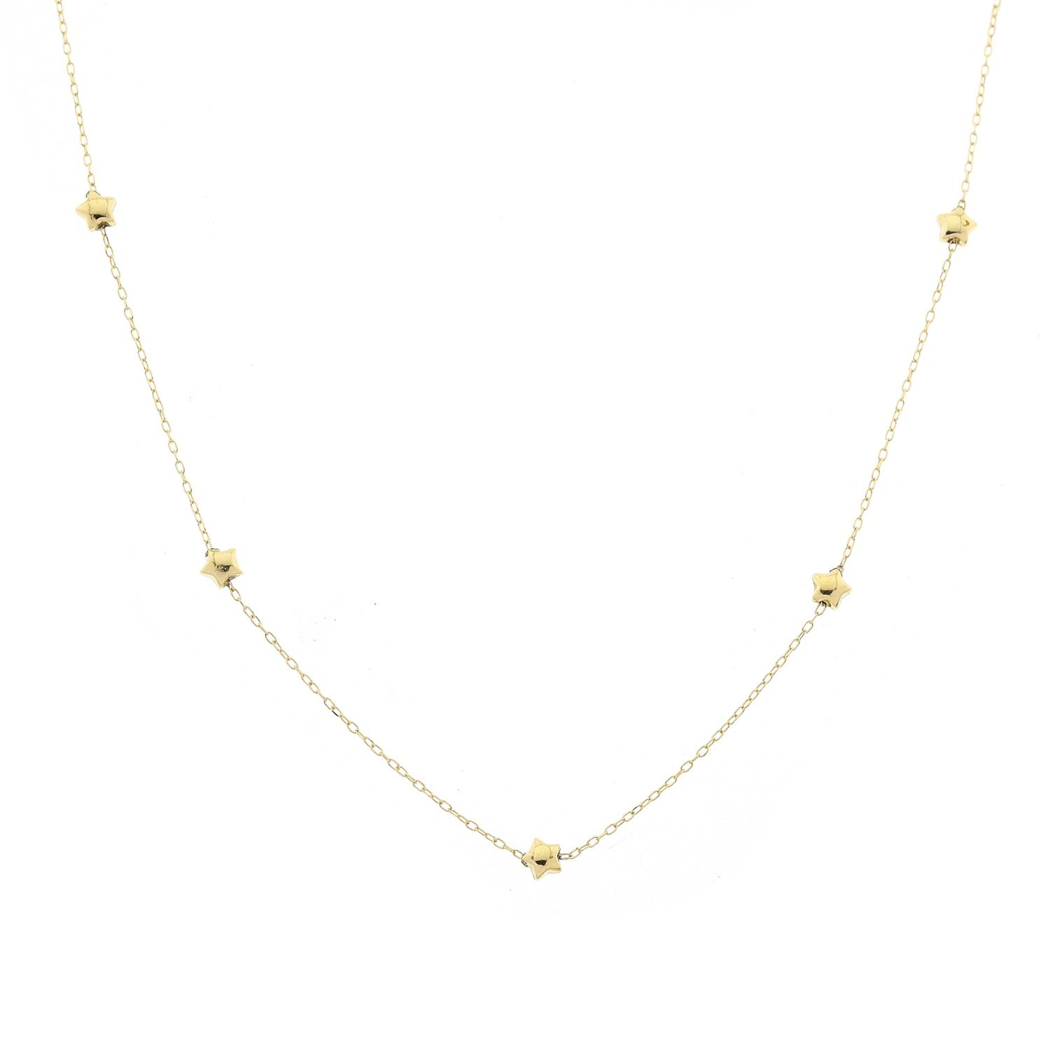 Collana in Oro Giallo Simbolo Stella Ref. 770872 - FACCO