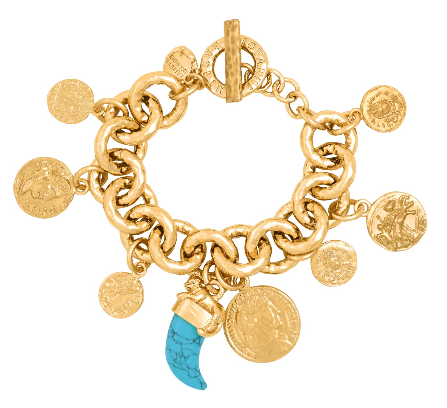 Giovanni Raspini - Bracciale Pueblo Monete Bronzo Ref. N0006 - GIOVANNI RASPINI