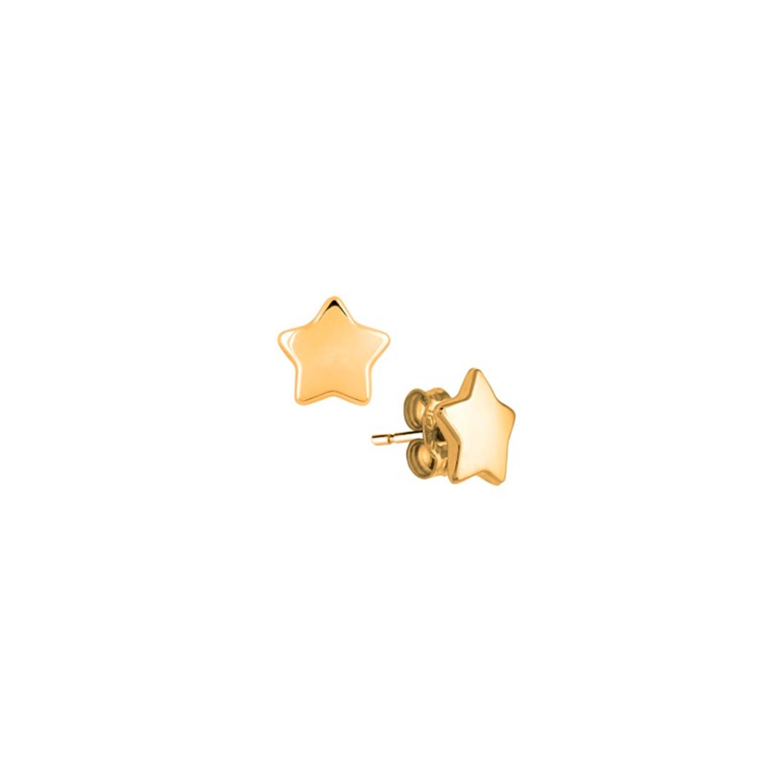 Orecchini in Oro Giallo Simbolo Stella Ref. 1175 - FACCO