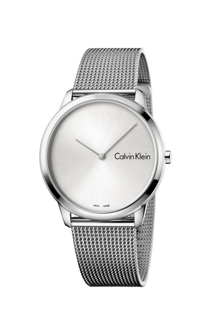 OROLOGIO CALVIN KLEIN -Calvin Klein Minimal Extension - Bracciale in acciaio GentRef. K3M211Y6 - CALVIN KLEIN
