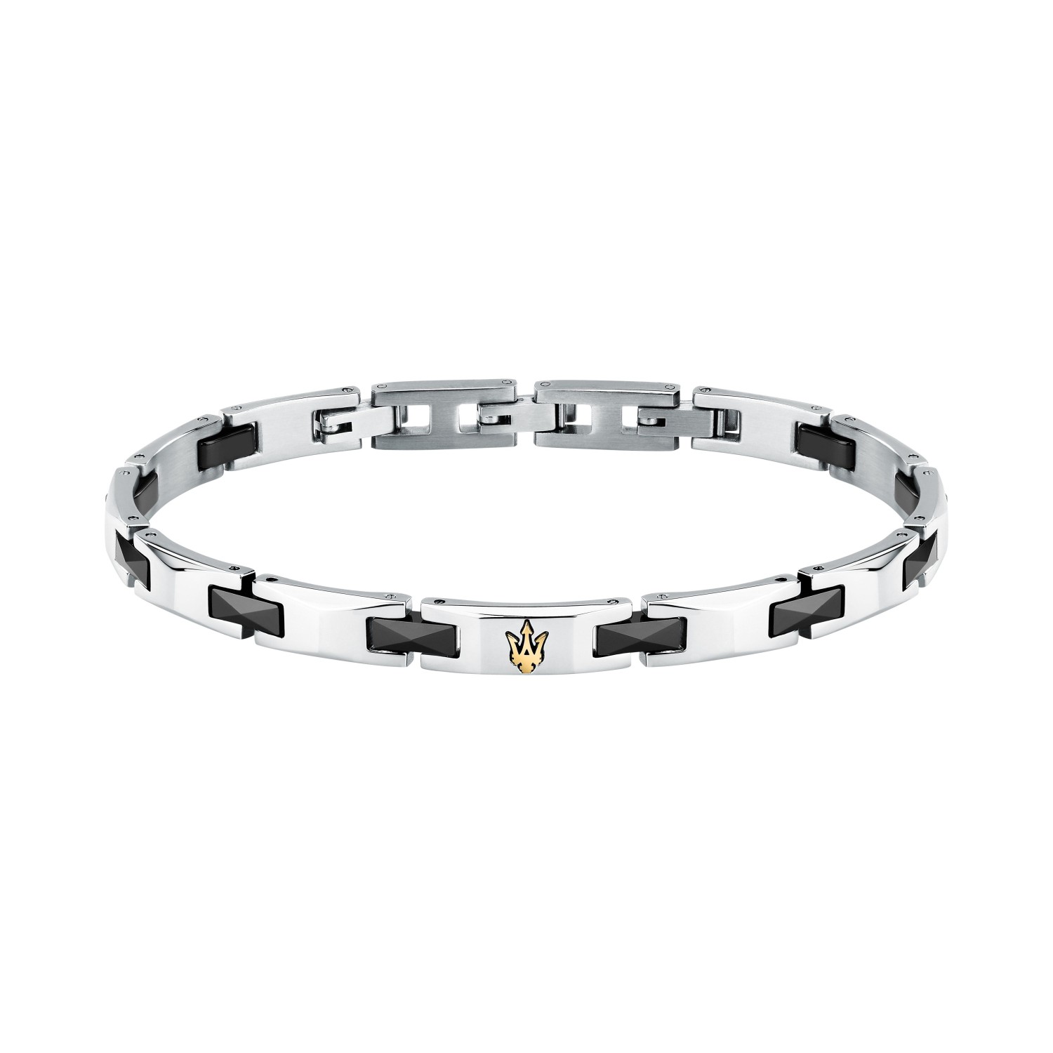 Bracciale da uomo Maserati Ceramic in Acciaio - JM424ATZ49 - MASERATI
