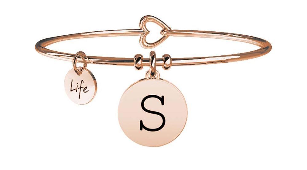 Gioielli Kidult - Bracciale in acciaio 316L e Pvd Ros&egrave; Ref. 731014S - KIDULT