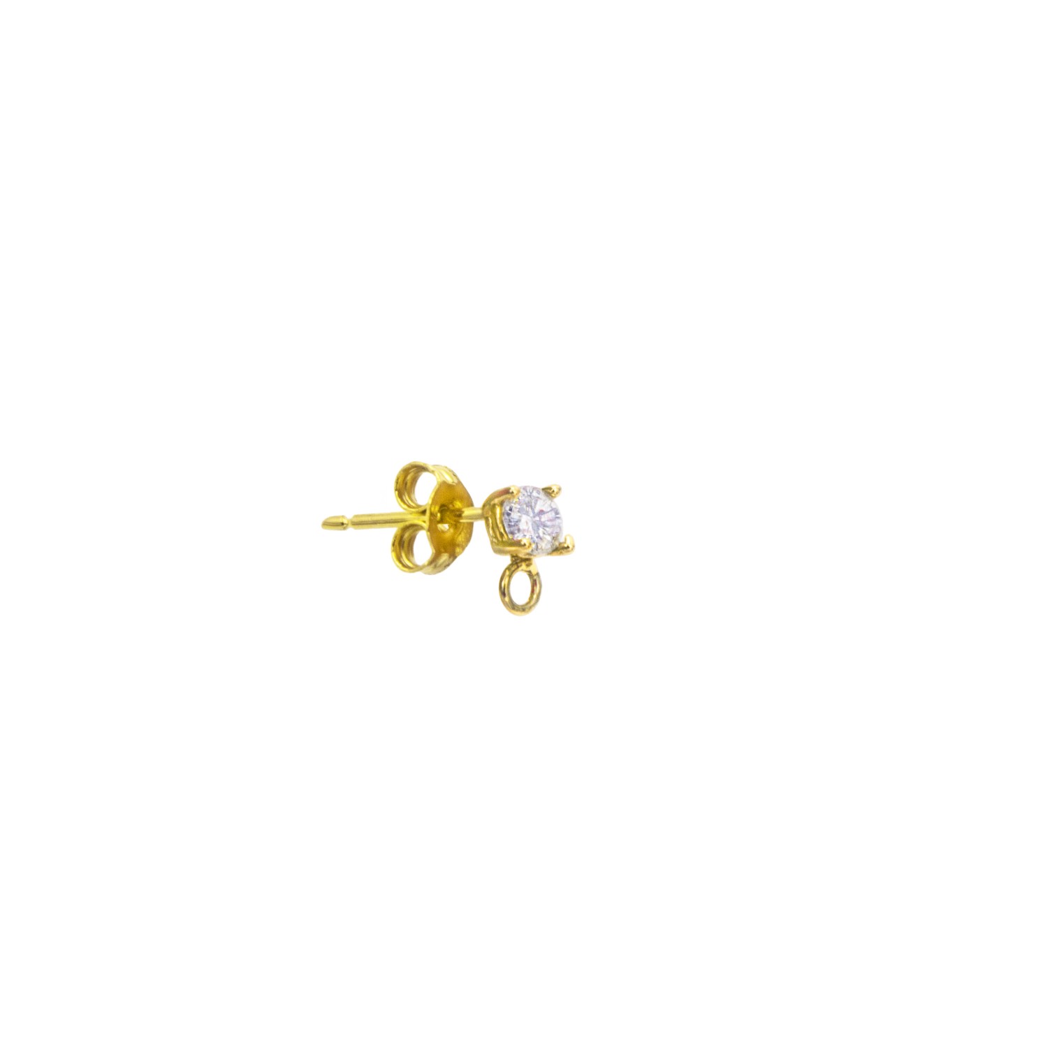 Orecchini in Oro 9 Kt e Zirconi  Ref. A0567G9 - FACCO