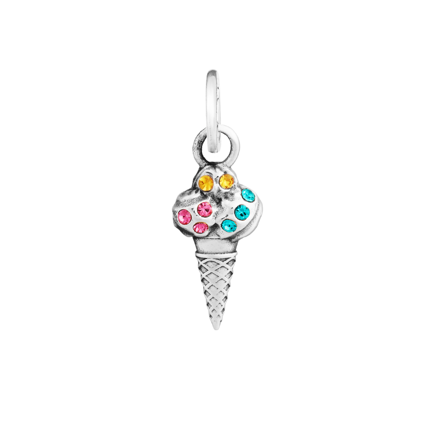 Giovanni Raspini - Charm Cono Gelato Crystal Ref. 12747 - GIOVANNI RASPINI