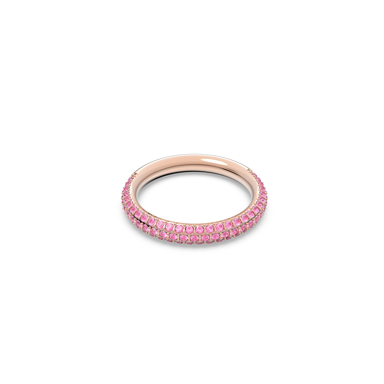 Swarovski - Anello Stone, Rosa, Placcato color oro rosa Ref. 5642907 - SWAROVSKI