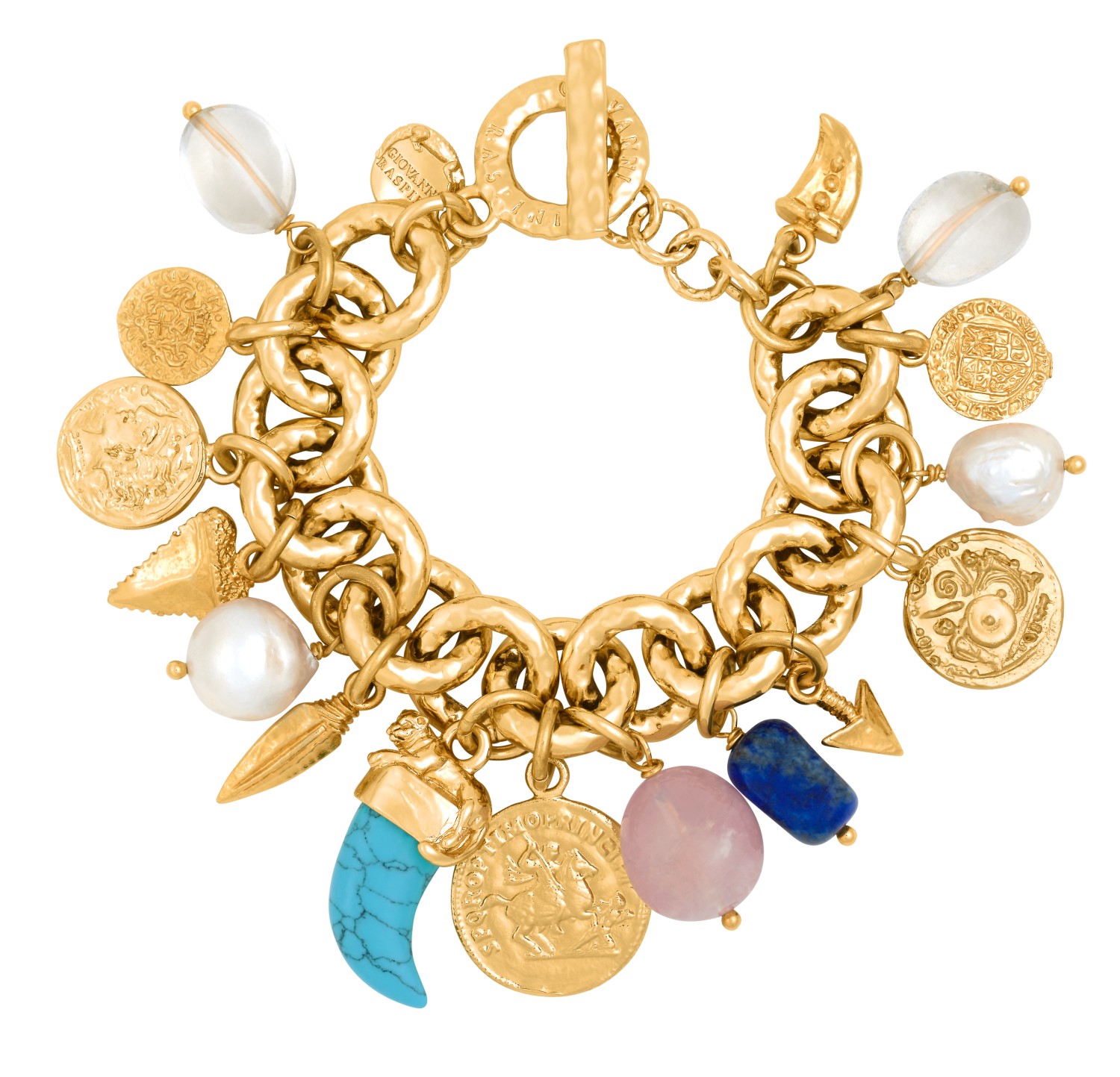 Giovanni Raspini - Bracciale Pueblo Mix Bronzo Ref. N0007 - GIOVANNI RASPINI