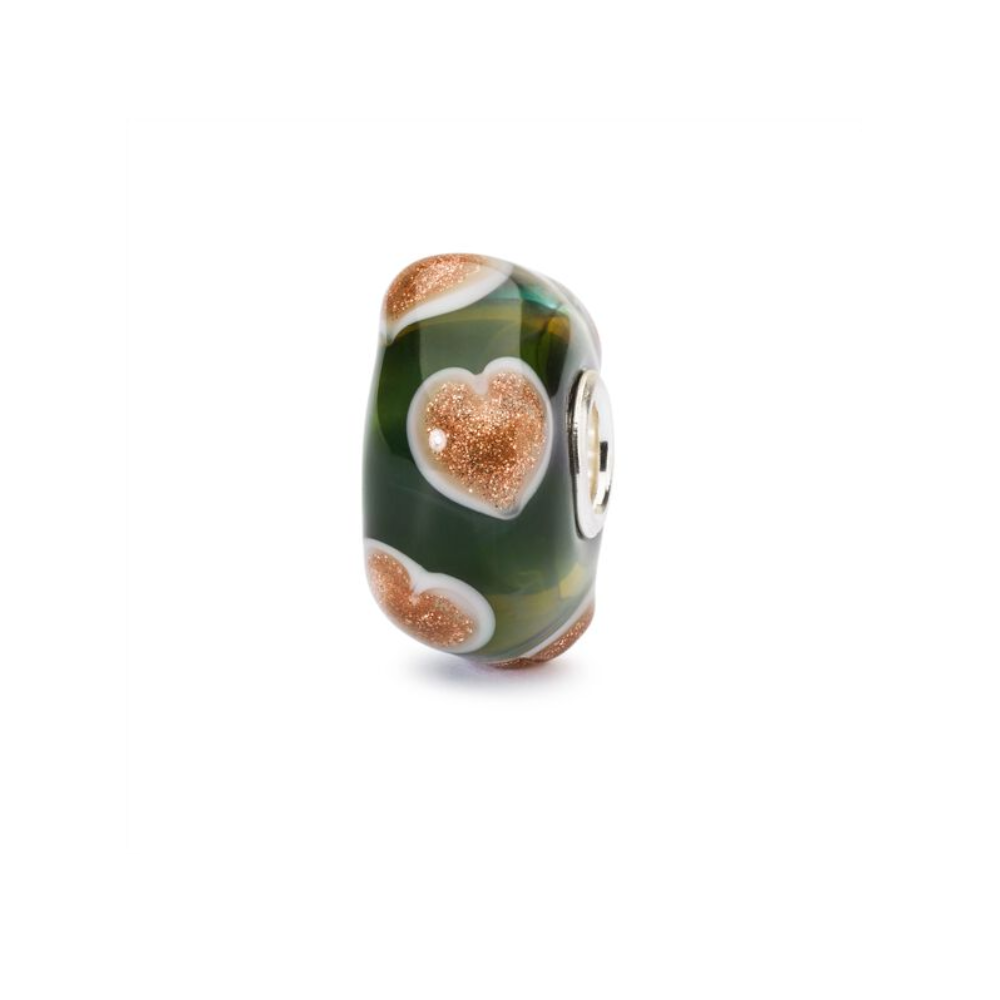 Trollbeads Bead in Vetro - Cuori della Speranza Ref. TGLBE-20094 - TROLLBEADS