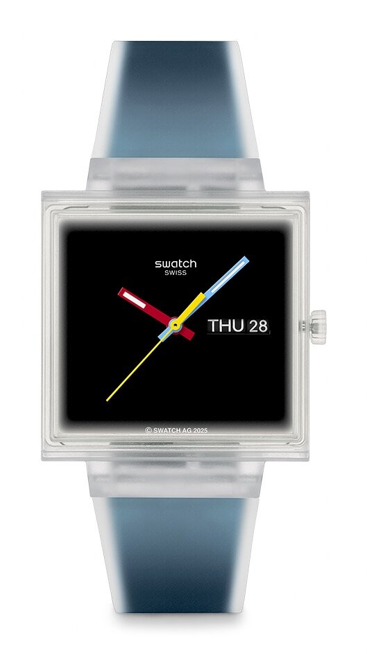 Orologio Swatch WHAT IF...SEE THRU BLACK? SO38K700 - SWATCH