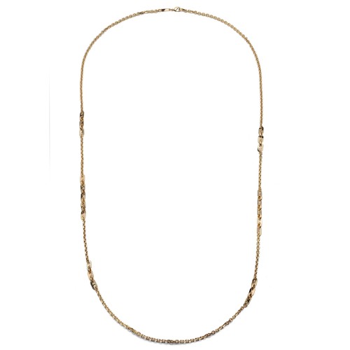 UNOAERRE - Collana catena lunga in Bronzo Ref. 2727 - UNOAERRE