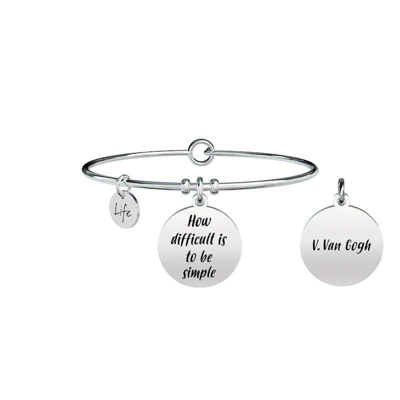 Gioielli Kidult - Bracciale in acciaio 316L Ref. 731302 - KIDULT