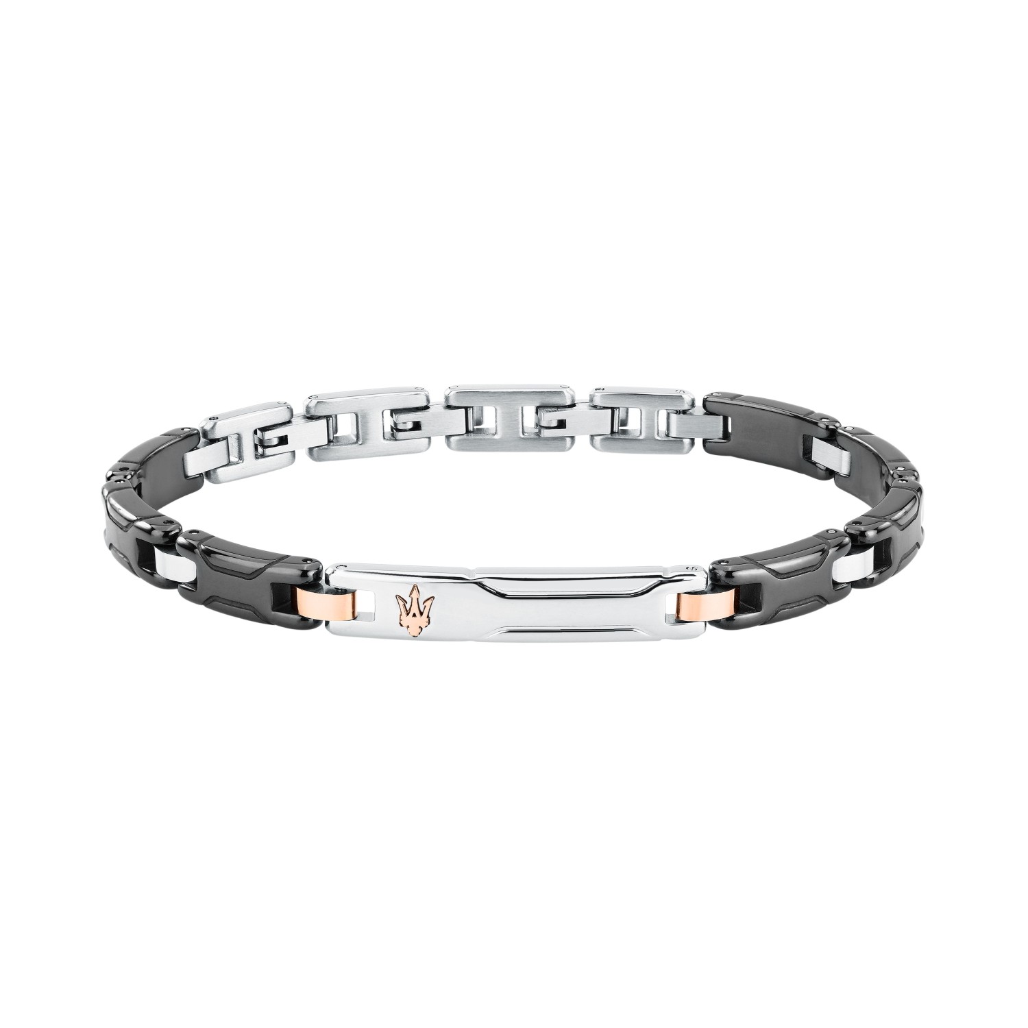 Bracciale da uomo Maserati Ceramic in Acciaio - JM426ATZ93 - MASERATI