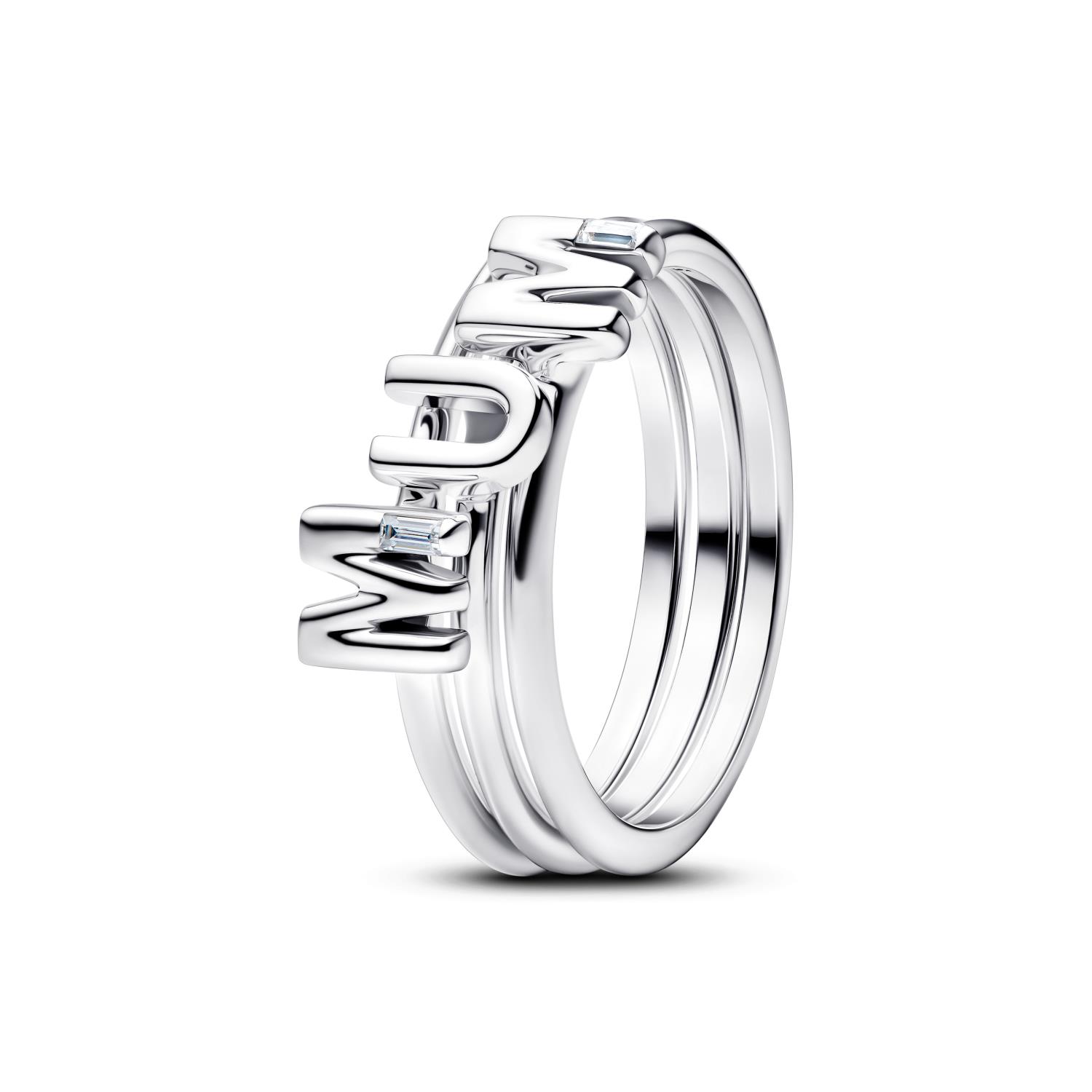 Pandora - Anello "Mum" Divisibile Ref. 194458C01-60 - PANDORA