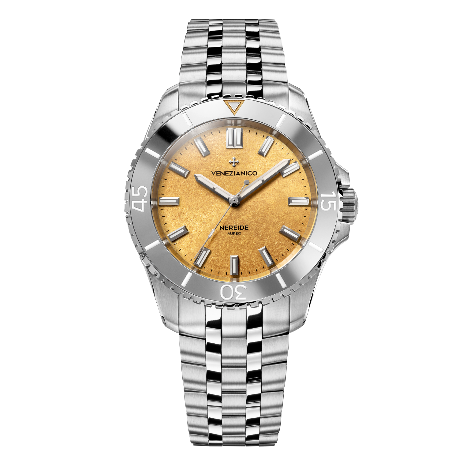 Orologio Venezianico Nereide Aureo 39 Ref. 3121590S - VENEZIANICO