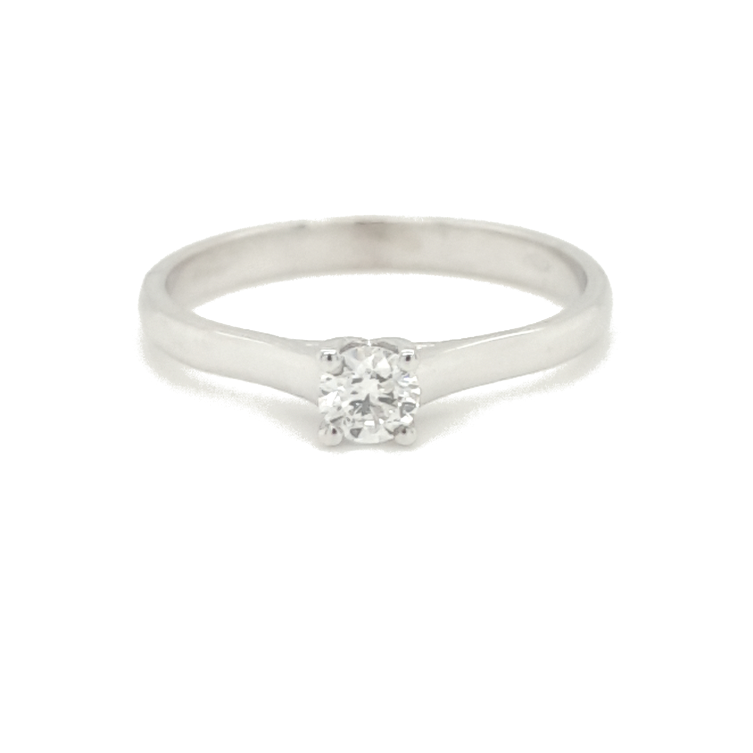 Anello Solitario Quattro Punte ct. 0,21 Ref. 0085449 - FIDELA