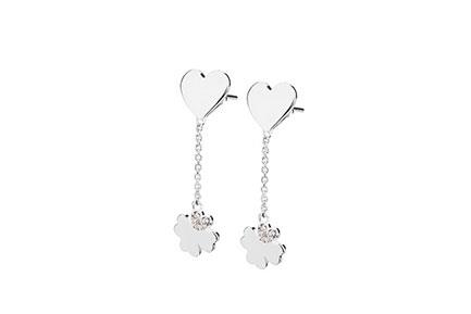 ORECCHINI ROSATO - SOGNI argento Ref. RSO31 - ROSATO