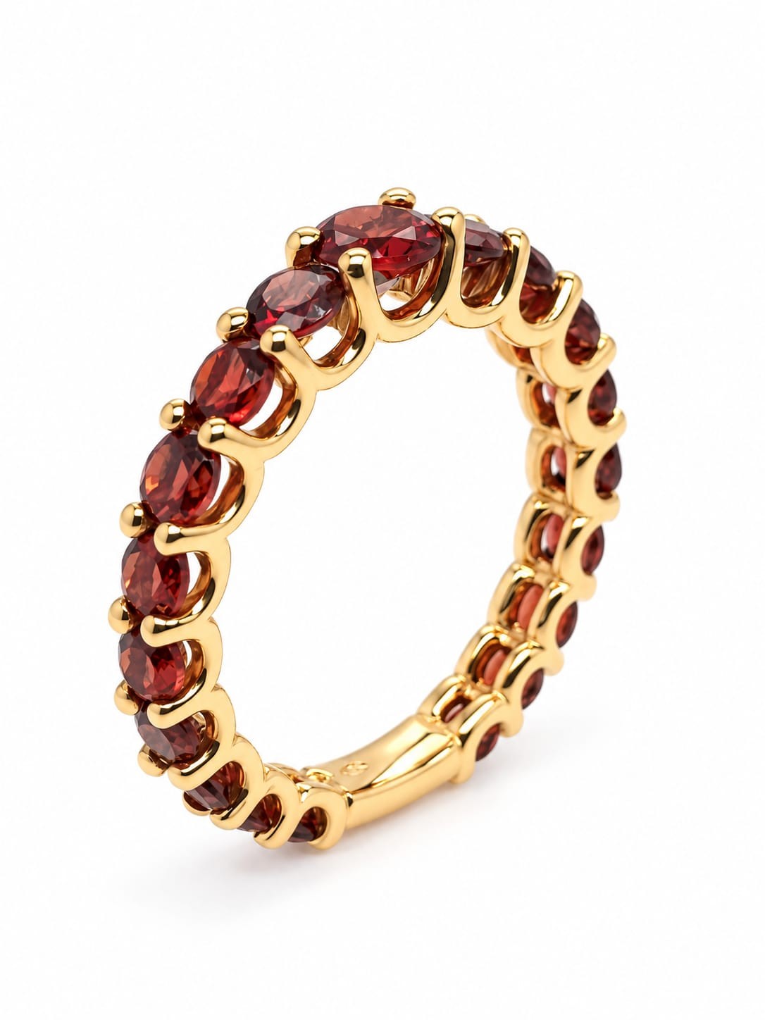 Veretta a giro in Oro Giallo con Topazi a scalare Ref. 000-2359-01NS - CRIVELLI