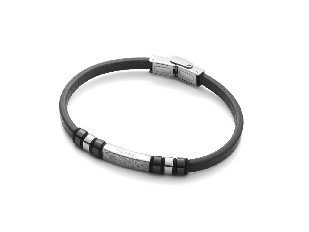Bracciale Paciotti 4US - Leather One Uomo Ref. 4UBR2719 - 4US
