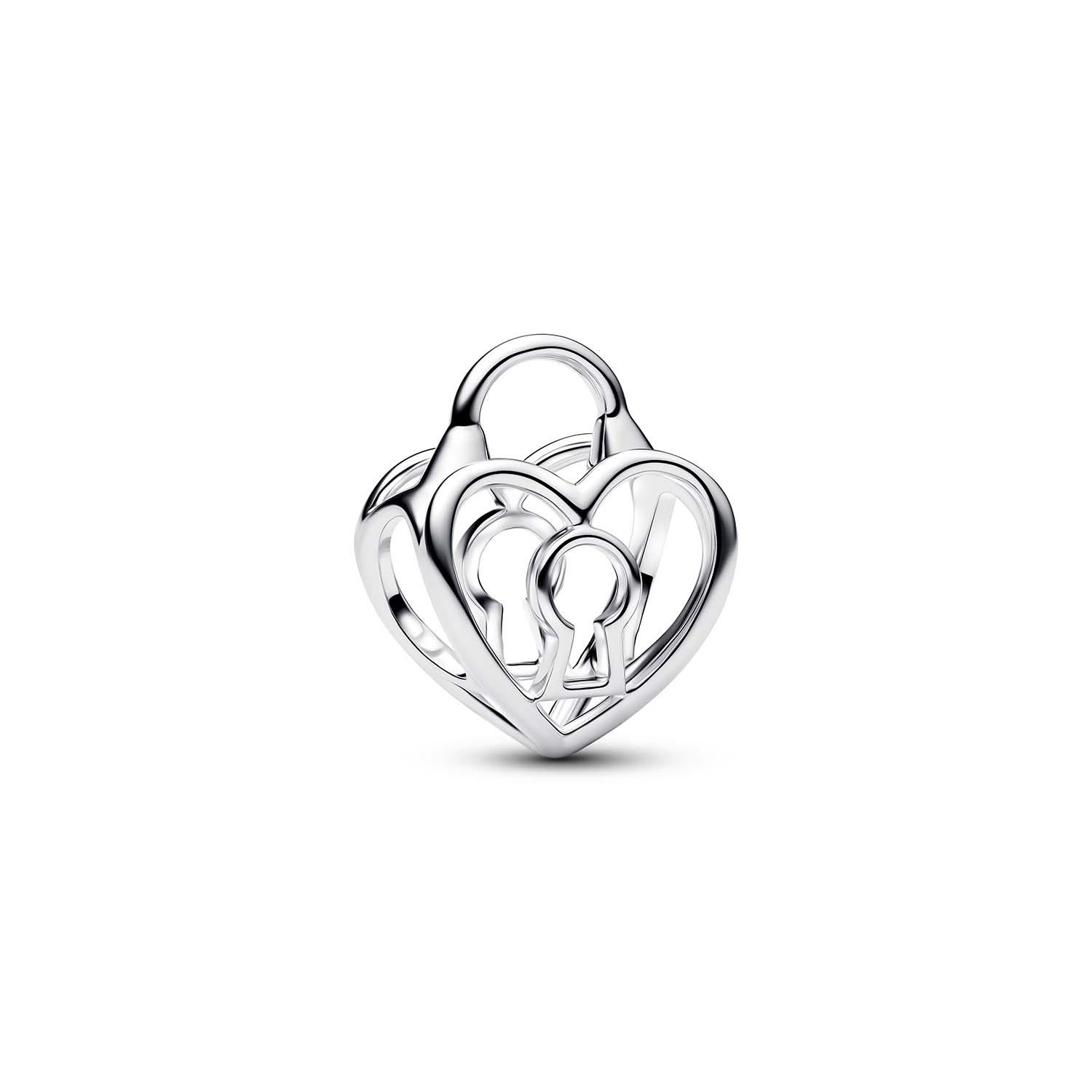 Pandora - Charm Openwork Lucchetto Cuore Ref. 794358C00 - PANDORA