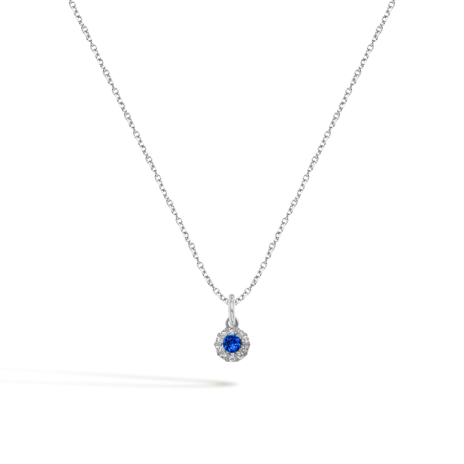 Collana GEMME in Oro 9 Kt e Zirconi  Ref. C0301B9 - FACCO