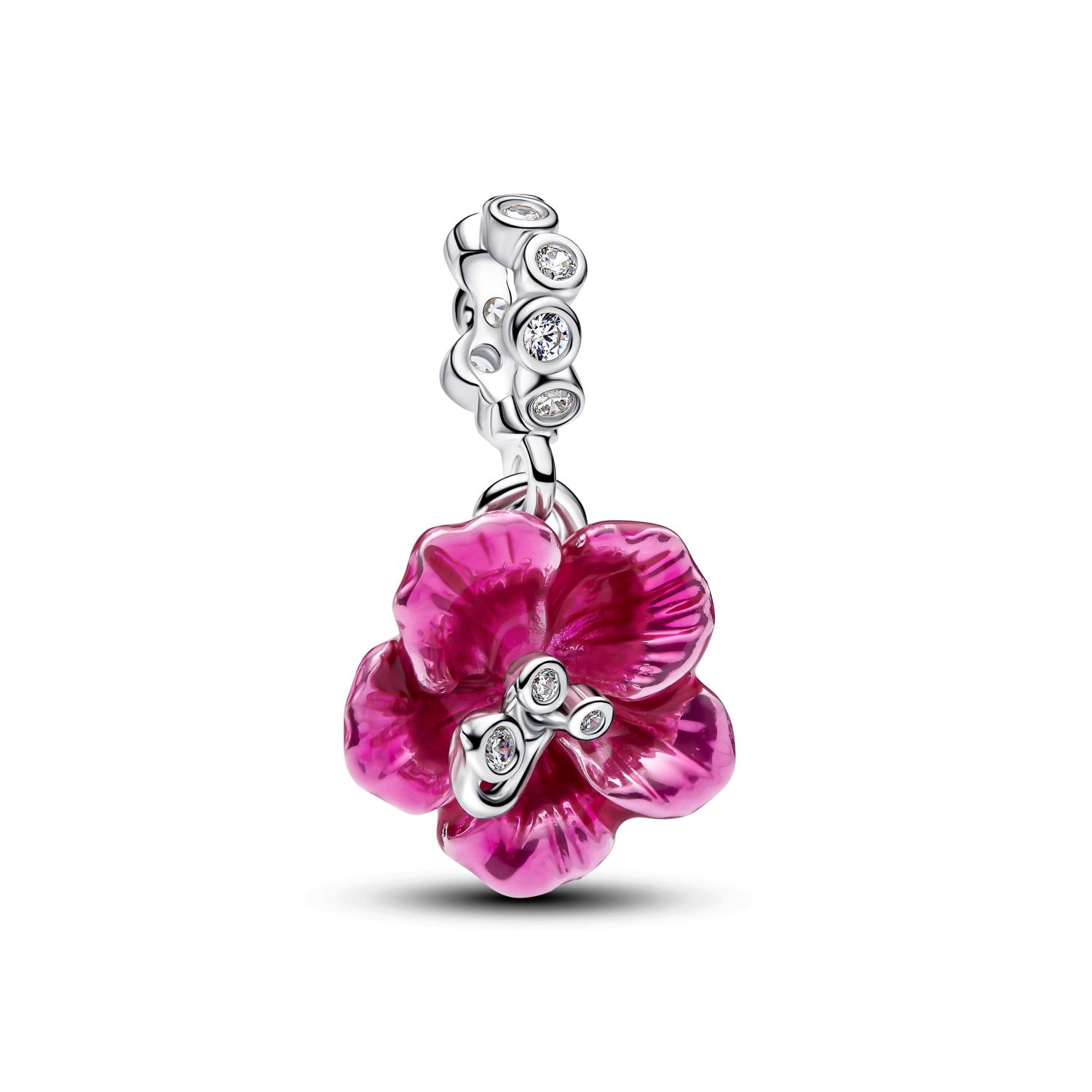 Pandora - Charms Pendente Fiore di Ibisco Ref. 794698C01 - PANDORA