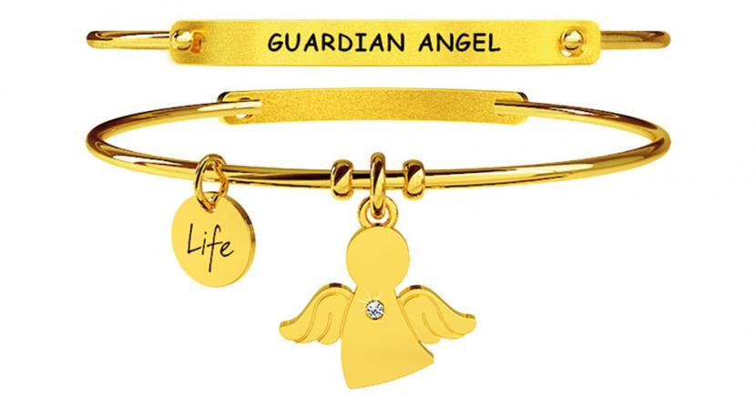 Gioielli Kidult - Bracciale in acciaio 316L Pvd Gold Ref. 231670 - KIDULT