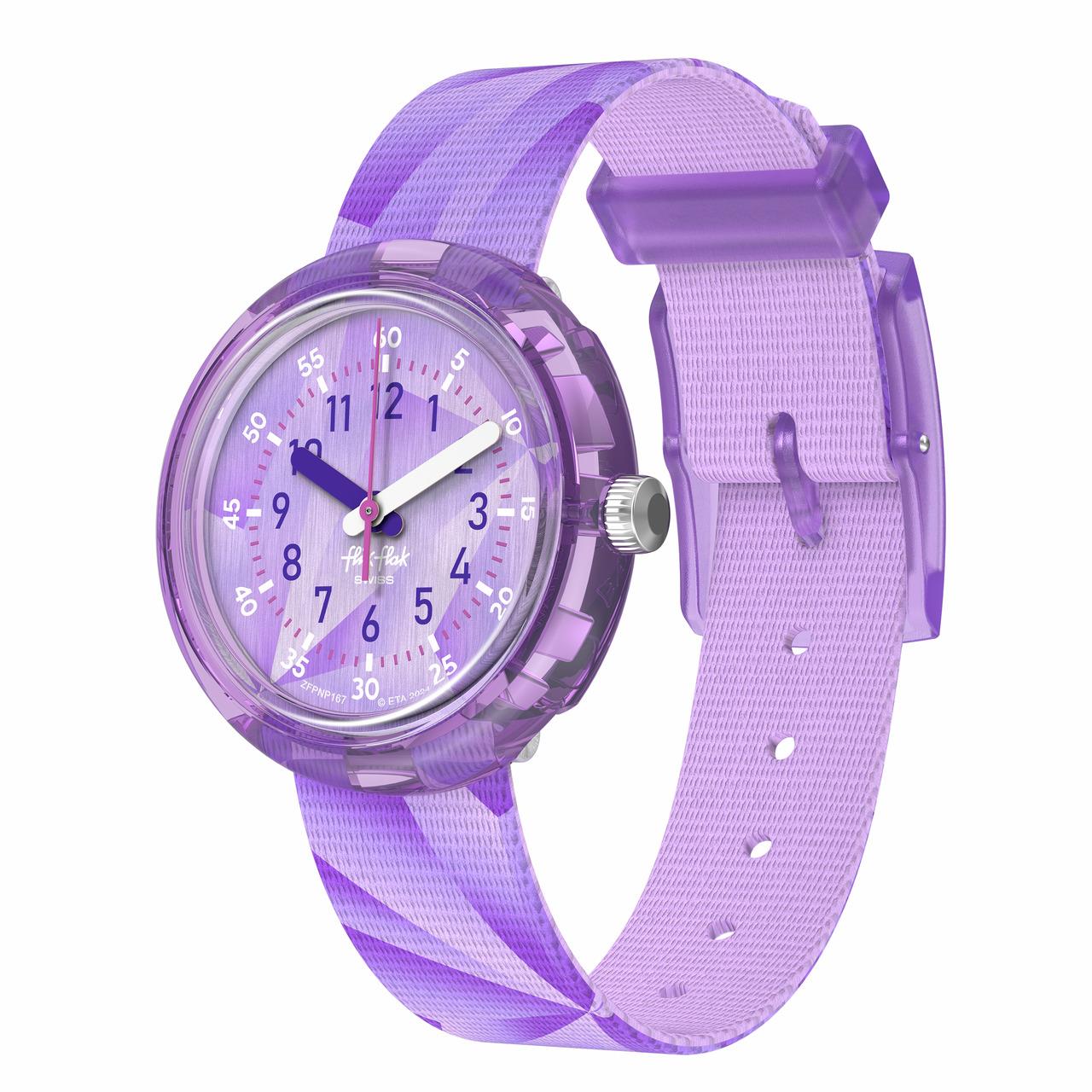 Orologio Flik Flak PURPLE PRISM Ref. FPNP167 - FLIK FLAK