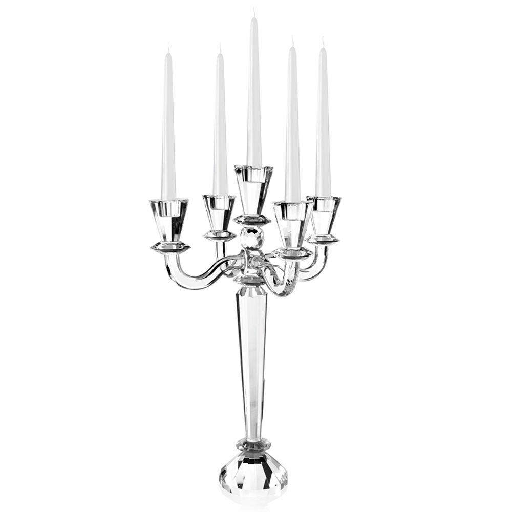 Candeliere Ottaviani - Cristallo 5 Fiamme Ref. 80844 - OTTAVIANI