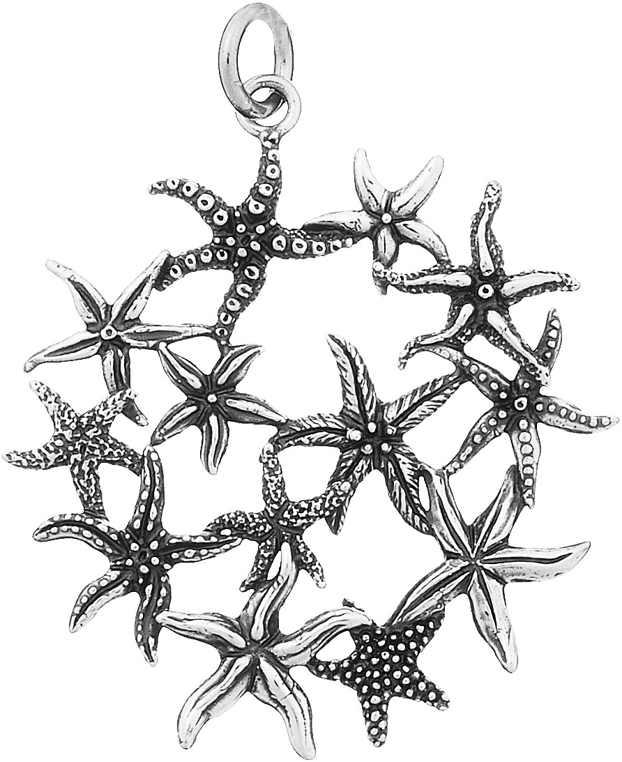 Giovanni Raspini - Charm Pendente Stelle marine Ref. 8362 - GIOVANNI RASPINI