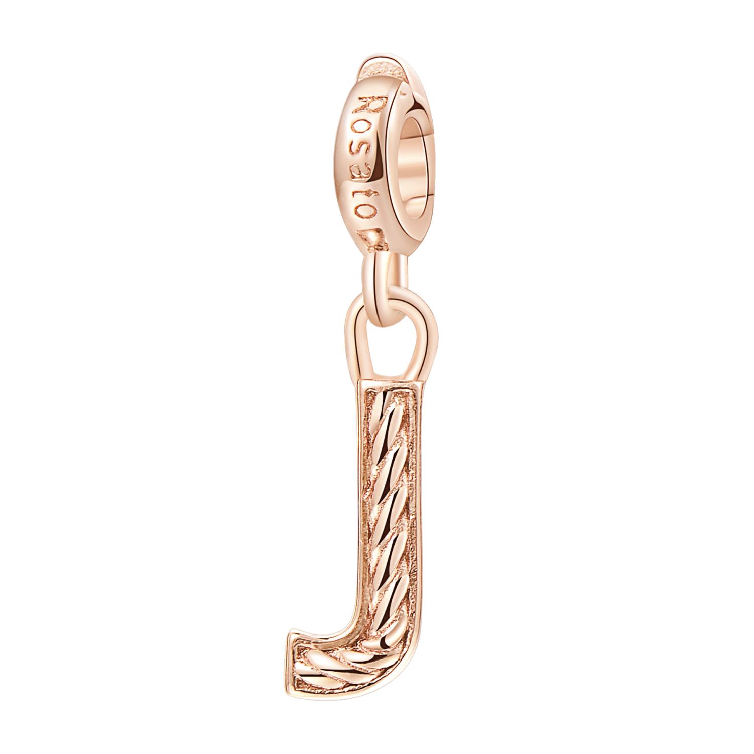 Rosato - Charm STORIE  argento 925/1000 galvanica rosa J Ref. RZ088 - ROSATO