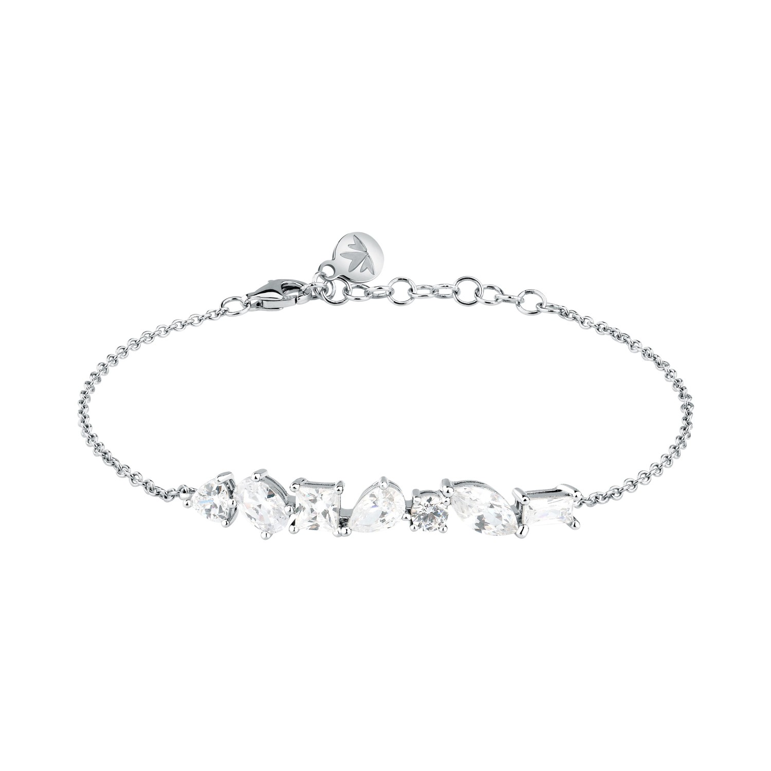 Bracciale Morellato Riflessi in argento 925, con placcatura oro giallo 18K, con zirconi - SABC14 - MORELLATO