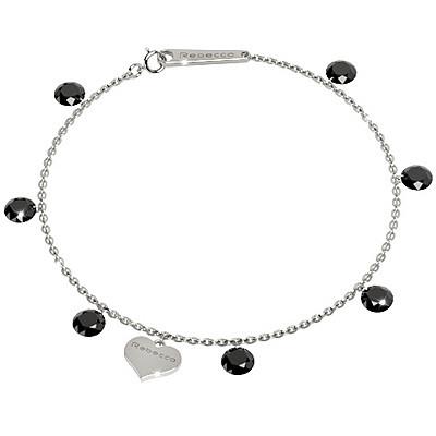 BRACCIALE REBECCA - LUCCIOLE ARGENTO E PIETRE Ref. SLCBBN02 - REBECCA