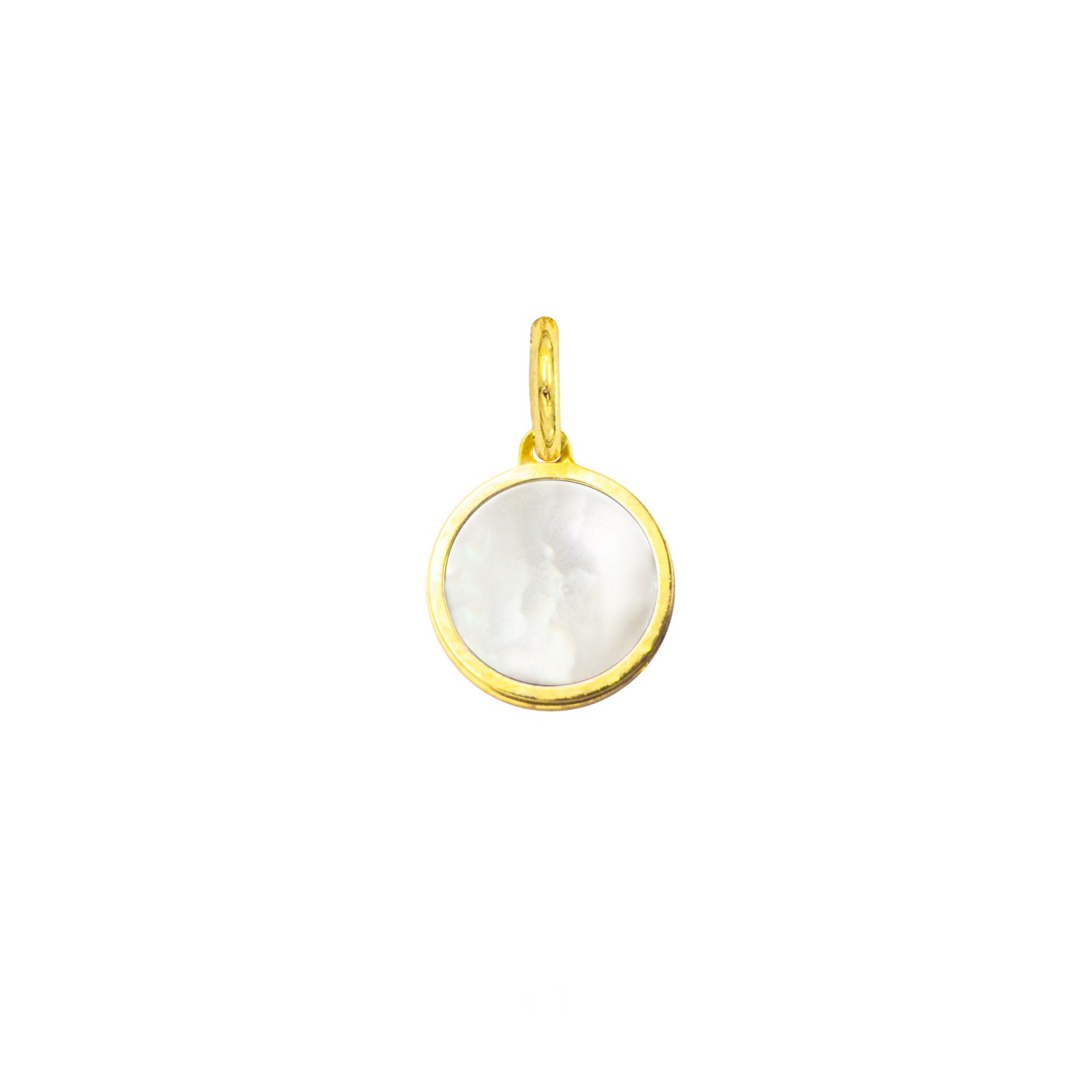 Charm Cerchio in Oro 9 Kt e Madreperla  Ref. A0360G9 - FACCO