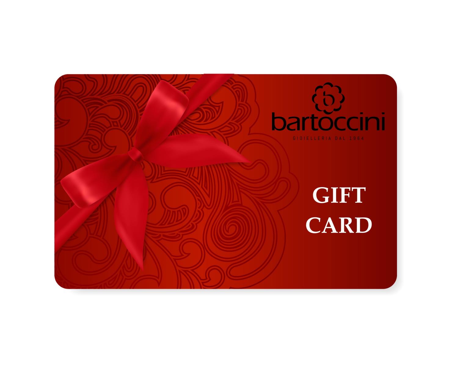Gift Card, Carta Regalo con invio tramite e-mail - BARTOCCINI