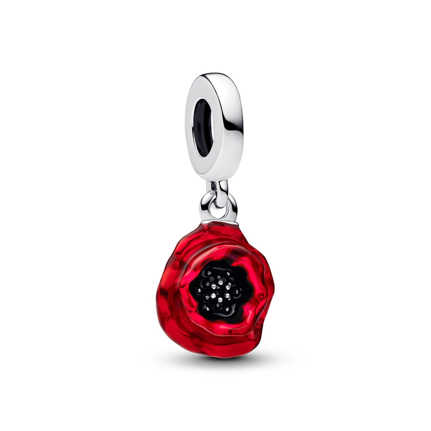 Pandora - Pendente Papavero Rosso Ref. 793917C01 - PANDORA