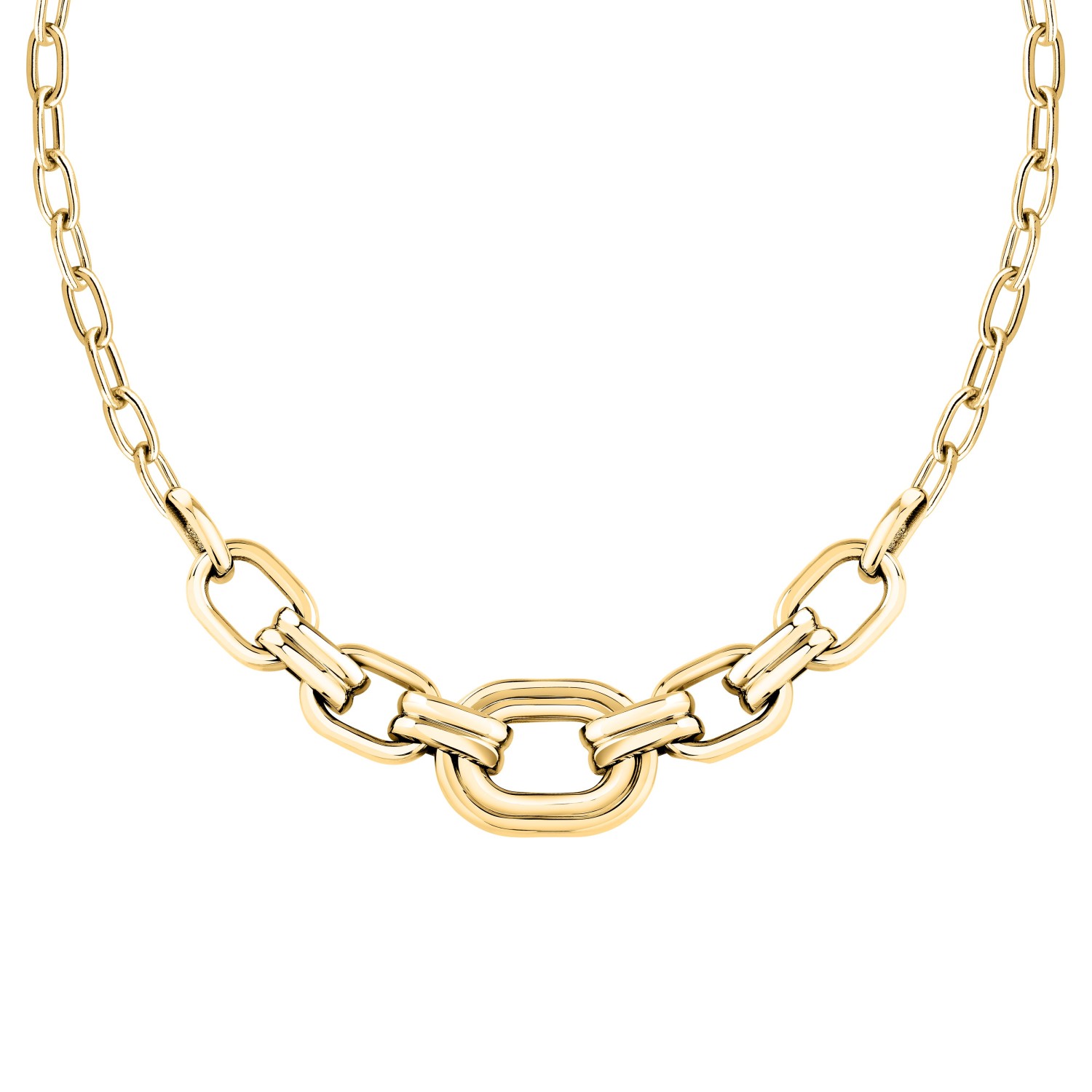 Collana Morellato Vintage in acciaio, con finitura oro giallo - SAZJ01 - MORELLATO