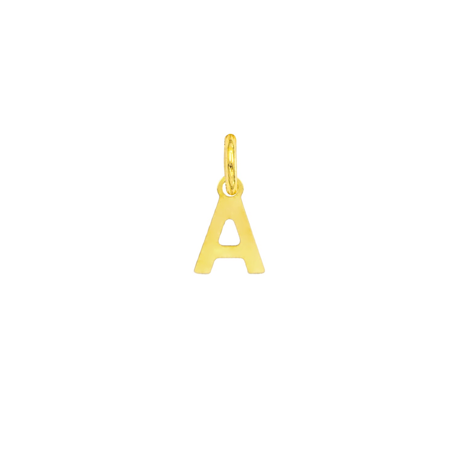 Charm Lettera A in Oro 9 Kt  Ref. A0682G9 - FACCO