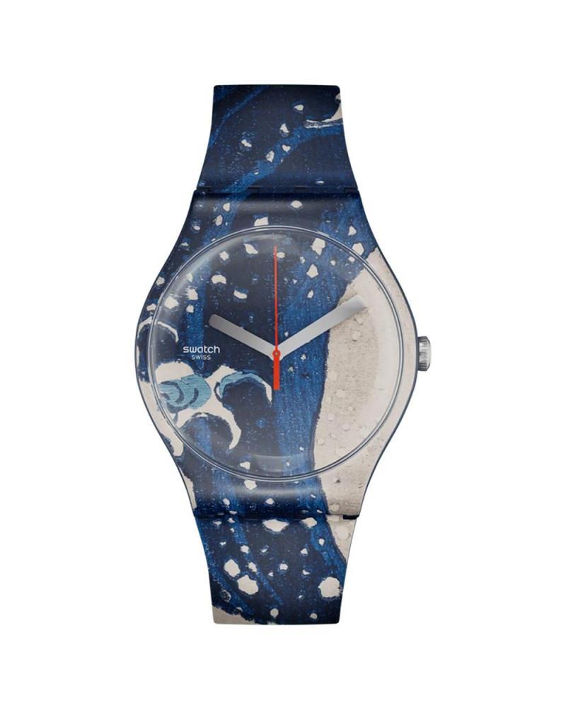 Orologio Swatch THE GREAT WAVE BY HOKUSAI & AS Ref. SUOZ351 - SWATCH