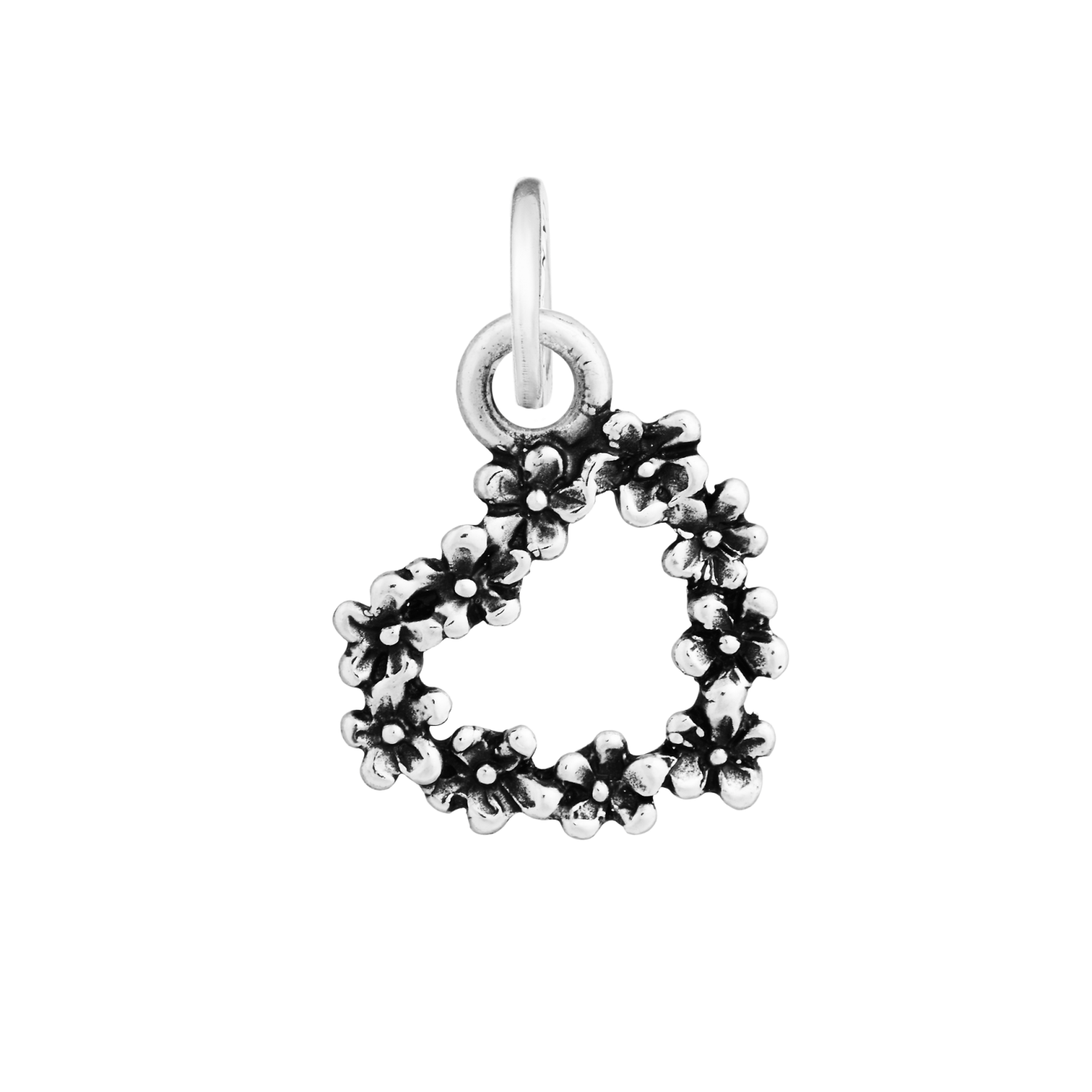 Giovanni Raspini - Charm Cuore Margherite piccolo Ref. 12723 - GIOVANNI RASPINI