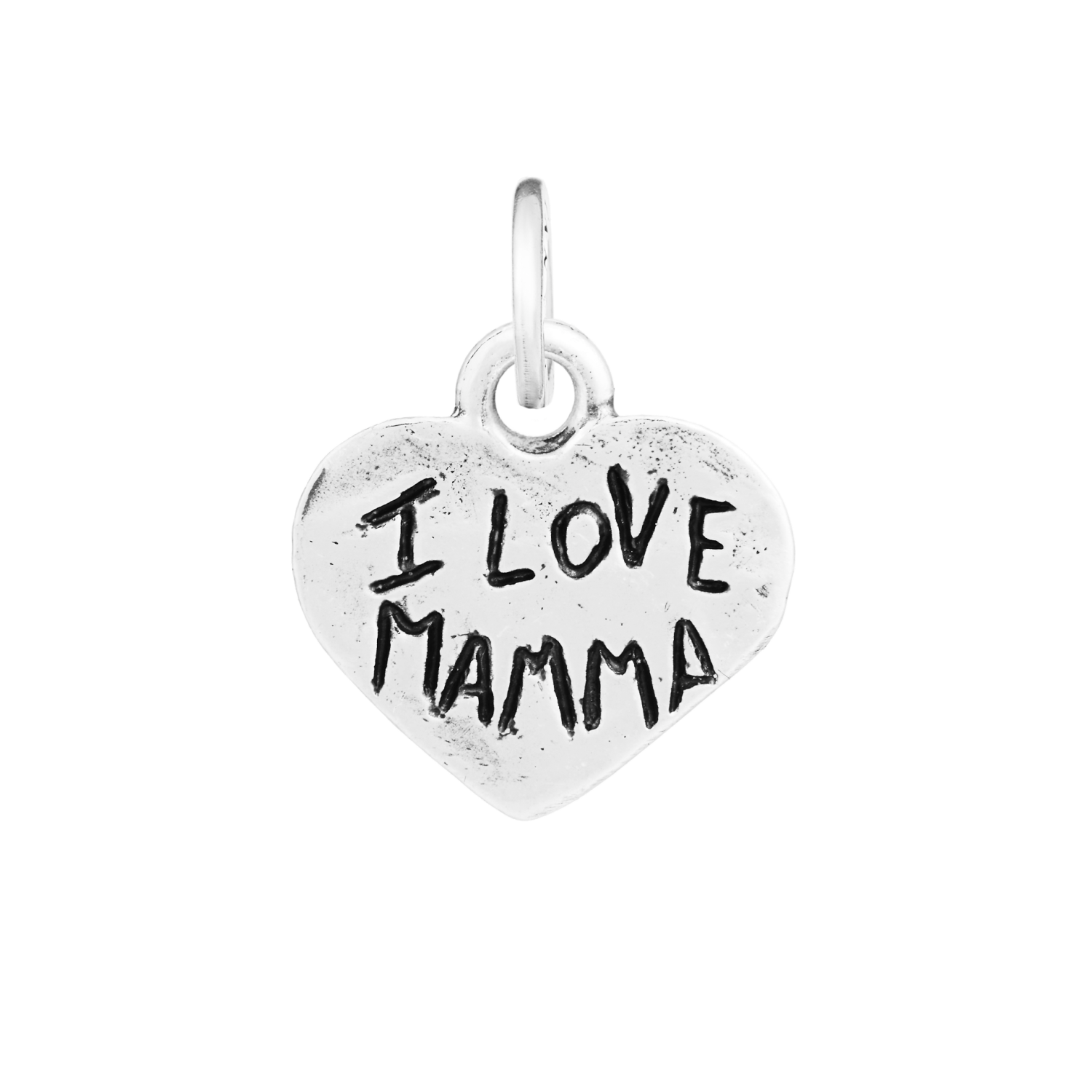 Giovanni Raspini - Charm Cuore "I Love Mamma" piccolo Ref. 12728 - GIOVANNI RASPINI