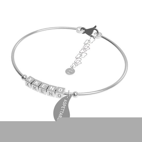 Bracciale XK&Eacute;NO Aspettarsi iI il meglio - Wire Ref. BXK002 - XKÉNO
