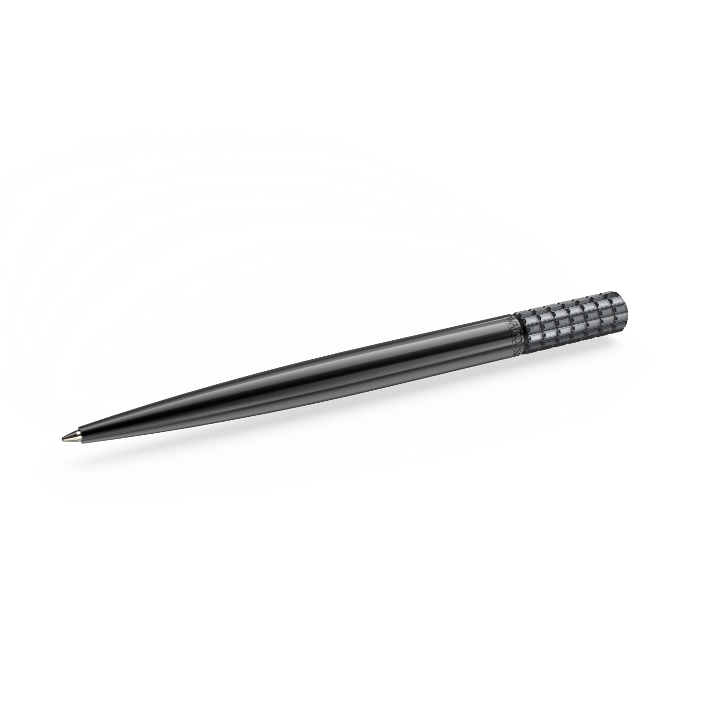 Swarovski - Penna a sfera, Nero, Laccato nero Ref. 5637773 - SWAROVSKI