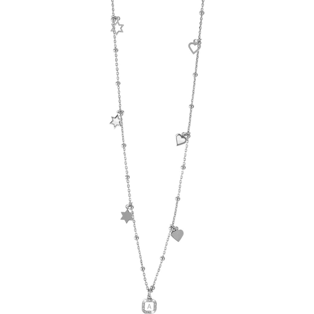 Girocollo Dvccio - Lettera A collezione Hel&egrave; Ref. ZXC40HELE/W-A - DUCCIO