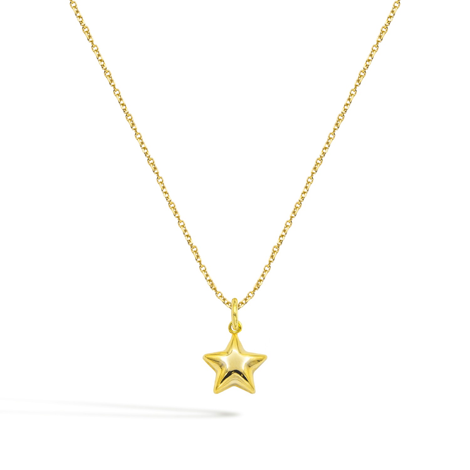 Collana Stella in Oro 9 Kt  Ref. C0370G9 - FACCO